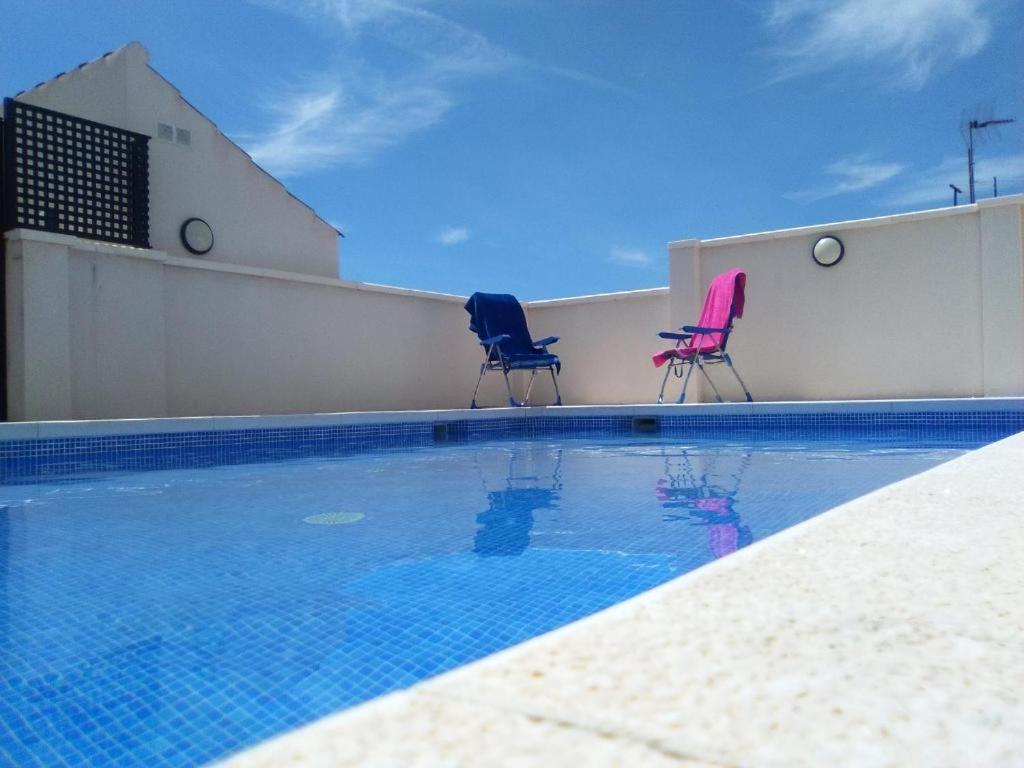 Quiet Apartment In The Heart Of Malaga Pool & Free Parking Exterior foto